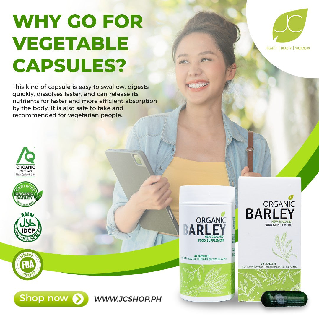 JC Organic Barley Capsule
