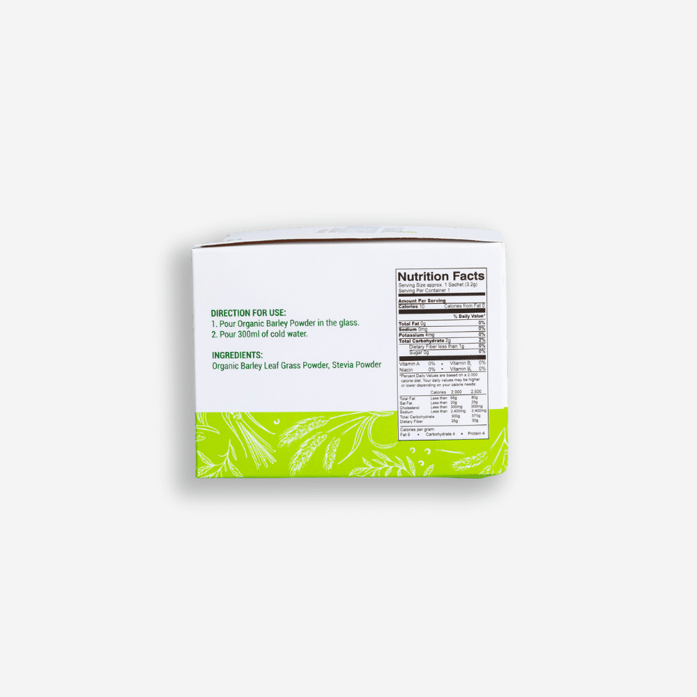 JC Organic Barley Juice