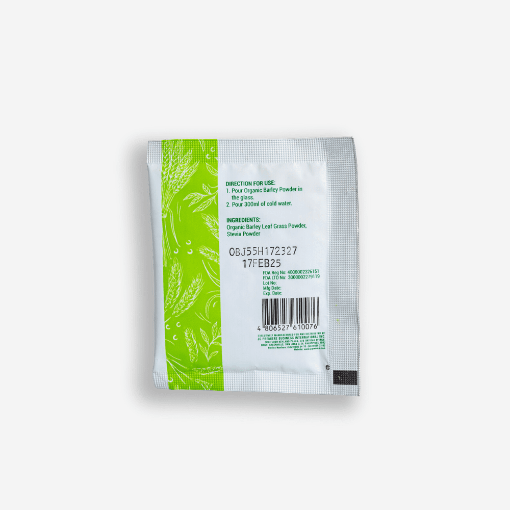 JC Organic Barley Juice