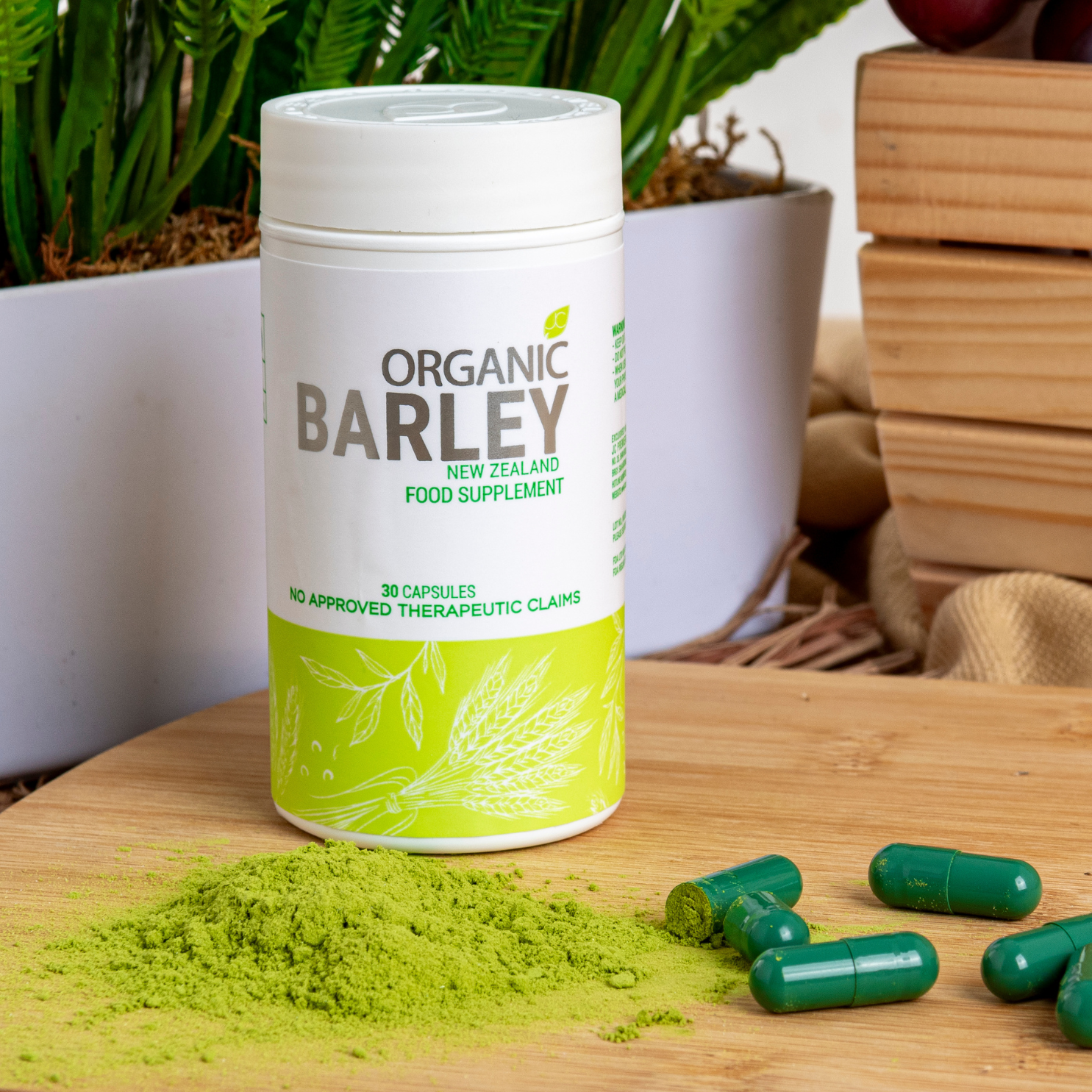 JC Organic Barley Capsule