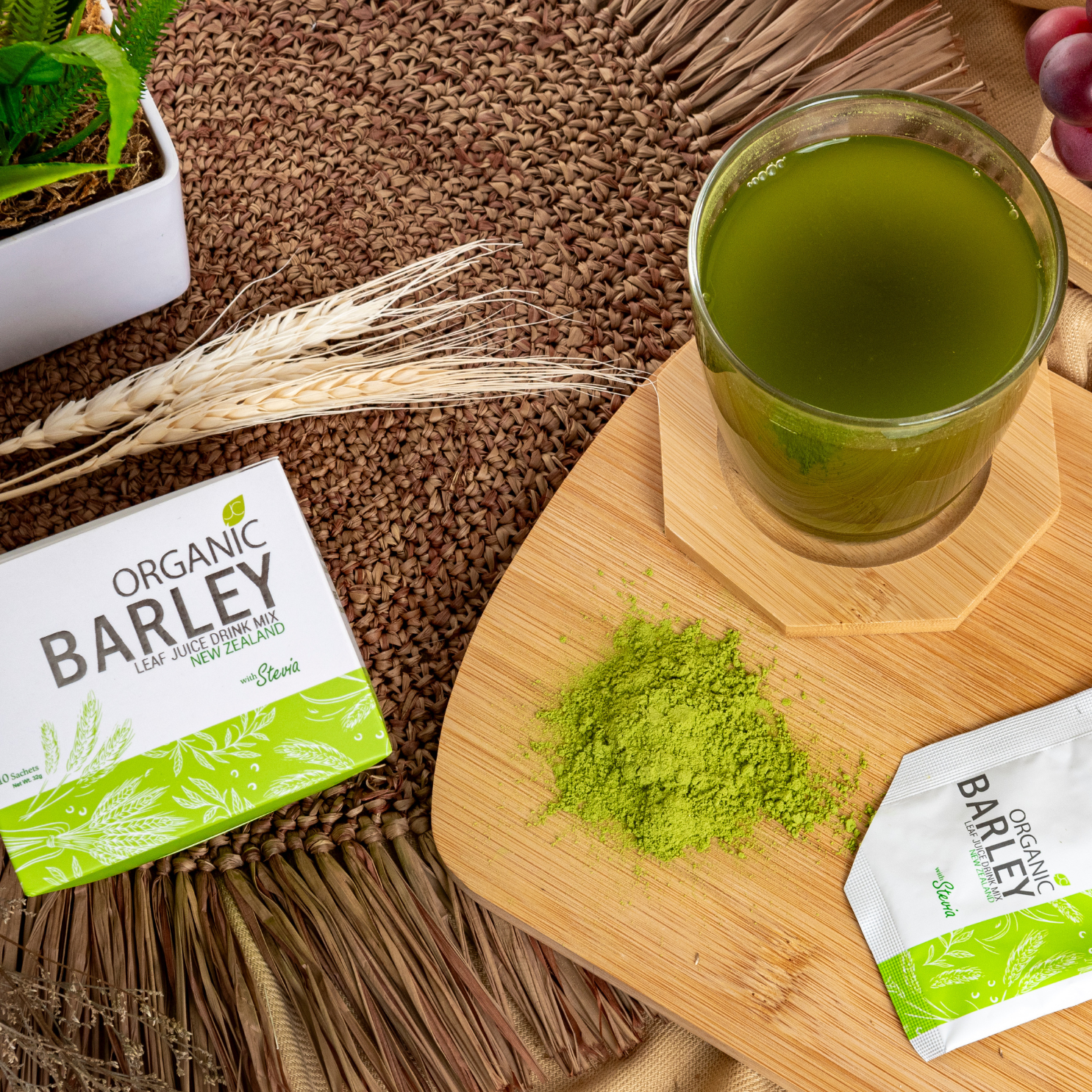 JC Organic Barley Juice